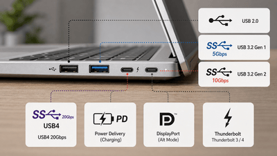 USB Symbols Explained: What USB Port Icons and Logos Mean