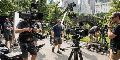 Wireless Video Transmission Setup for Outdoor Monitoring and Temporary Installations