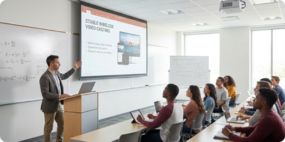 How to Enable Wireless Video Playback in Teaching Environments