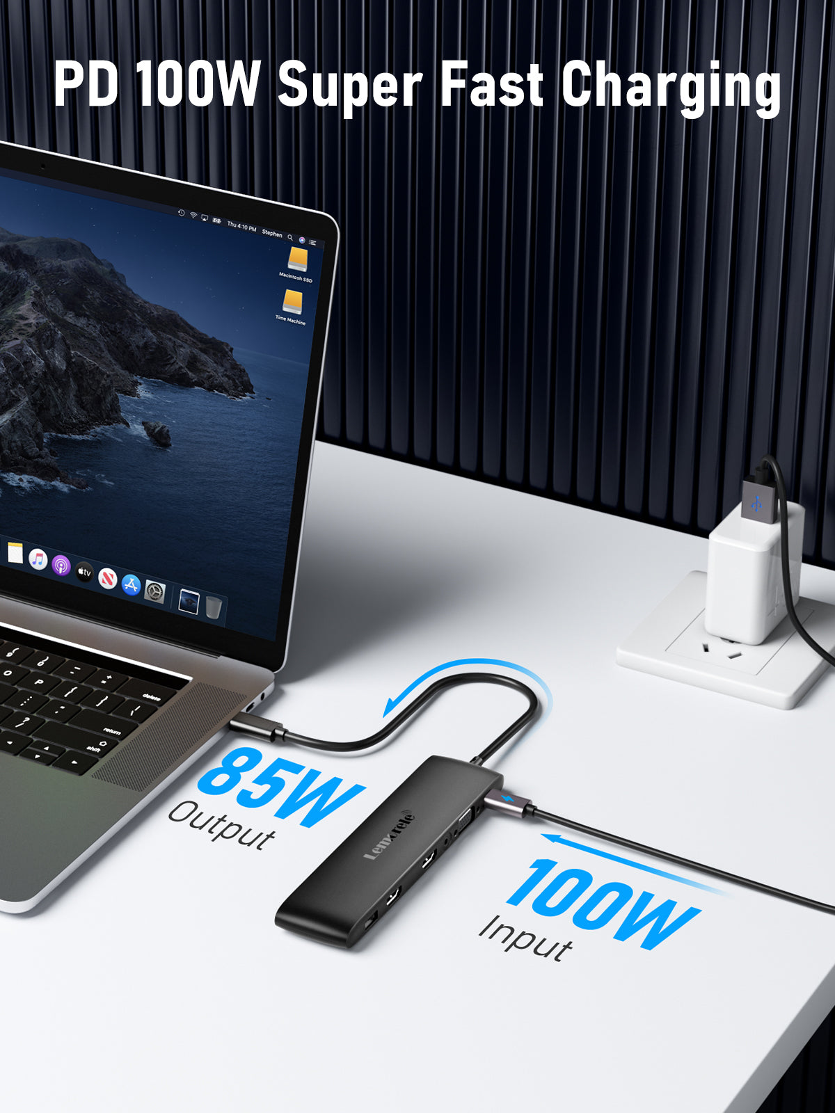 Lemorele USB-C 12-in-1 Docking Station 【TC97】