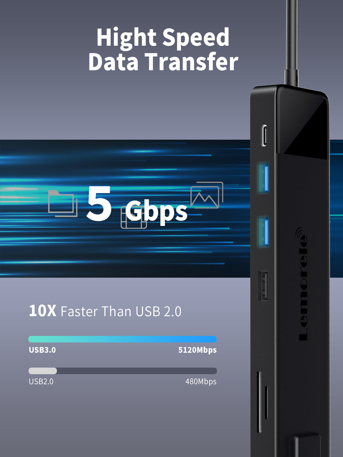 Docking Station USB C Dual HDMI 4K -13 en 1【#TC100】