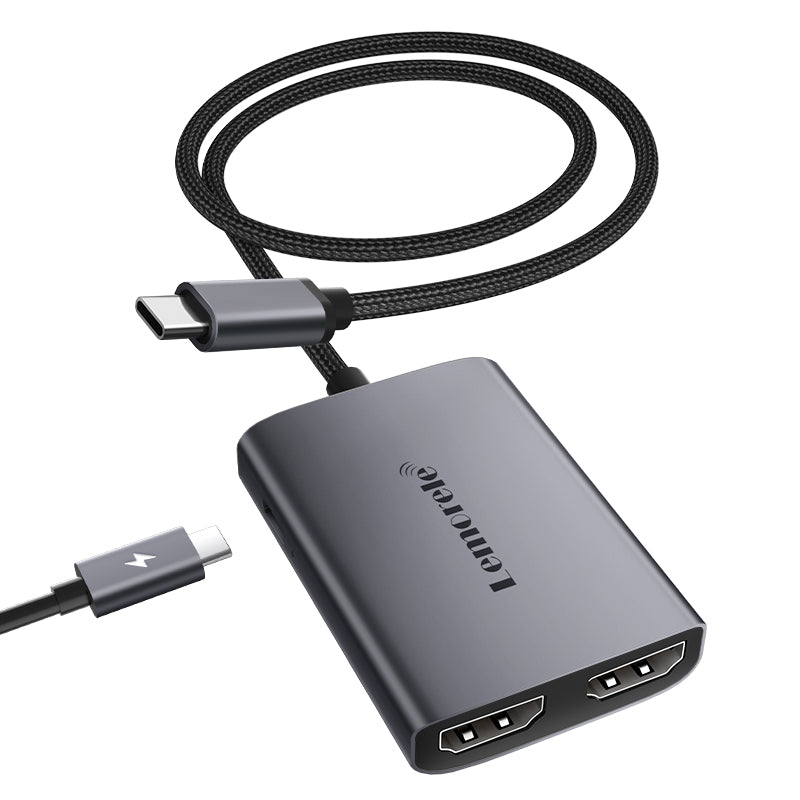 Lemorele Dual HDMI Adapter