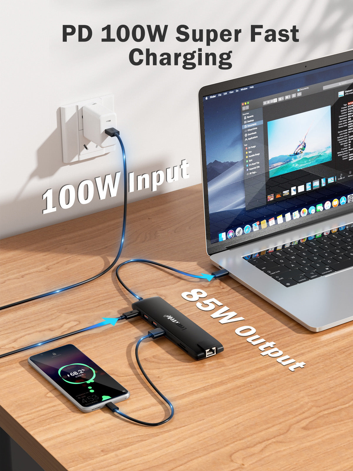 Lemorele USB-C 13-in-1 docking station 【TC96】