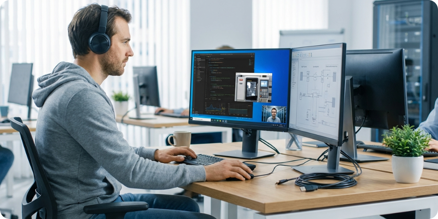 Wireless HDMI Setup for Labs and Technical Workspaces – Lemorele official