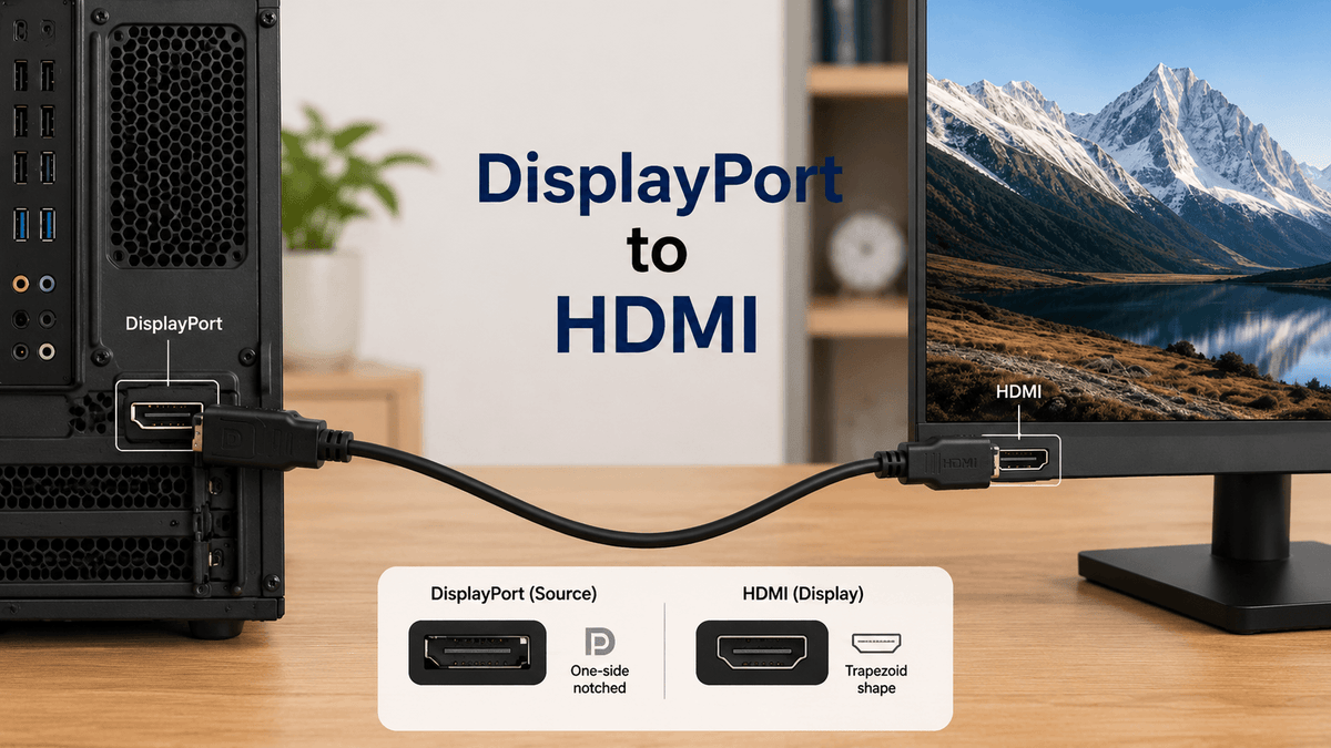Dell monitor video cable HDMI DisplayPort connection damage inspection