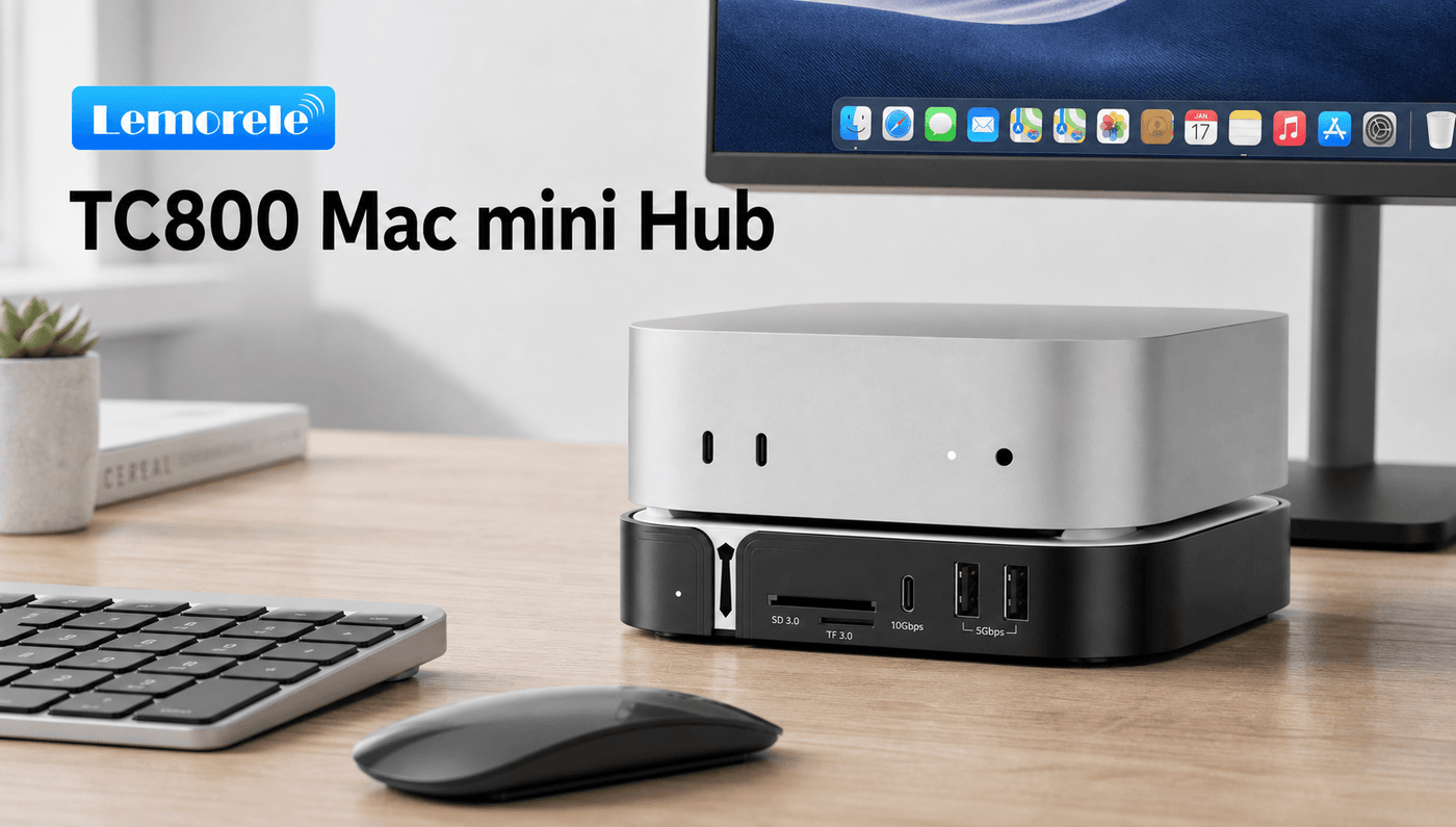 The perfect docking station for your Mac mini: Create a cleaner, more powerful Mac desktop workstation