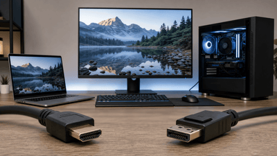DisplayPort vs HDMI: What’s the Difference and Which One Should You Use?