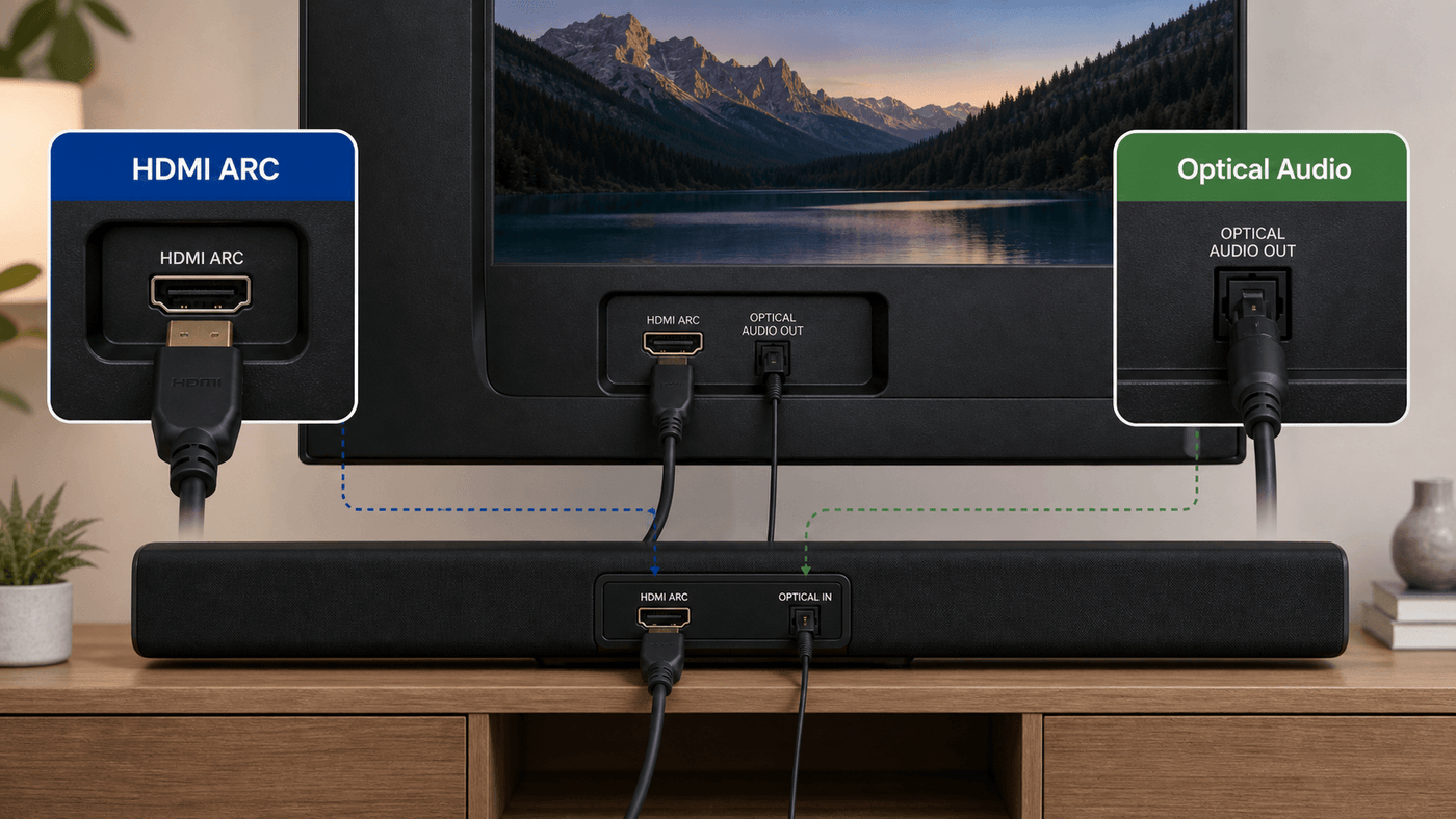 HDMI ARC vs Optical: Which Is Better for Your TV or Soundbar?