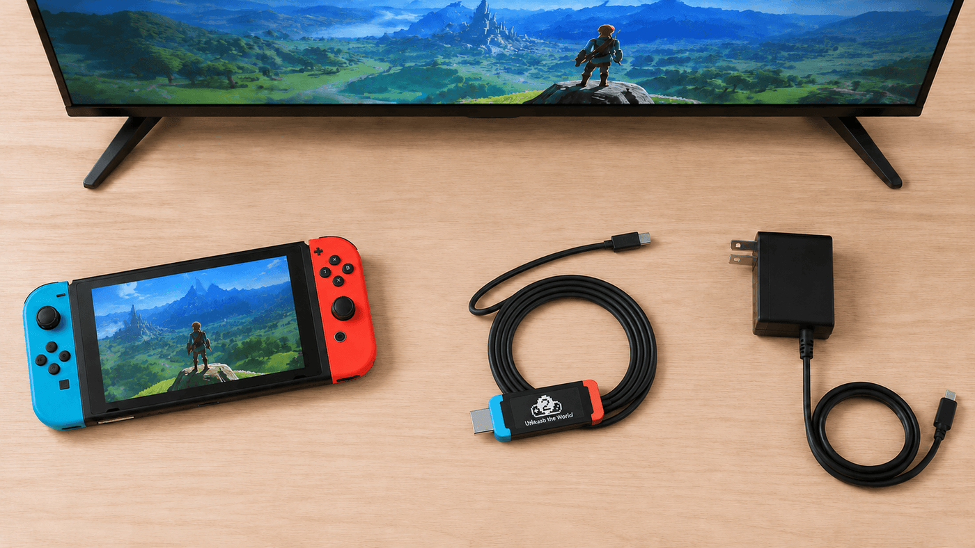 How to Connect Nintendo Switch to a Laptop or External Display