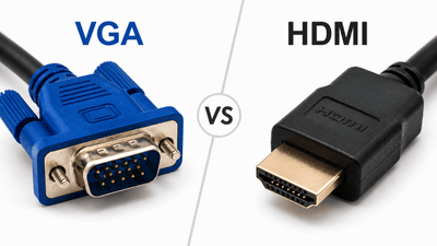 VGA vs HDMI: A Comparison from Underlying Principles to Application Scenarios