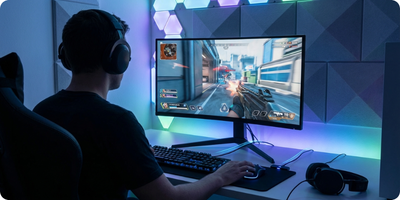 Low-Latency Applications of Wireless Devices in Gaming Rooms