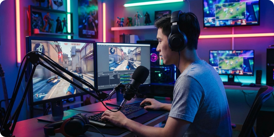 Lightweight Solutions for Game Recording and Real-Time Capture