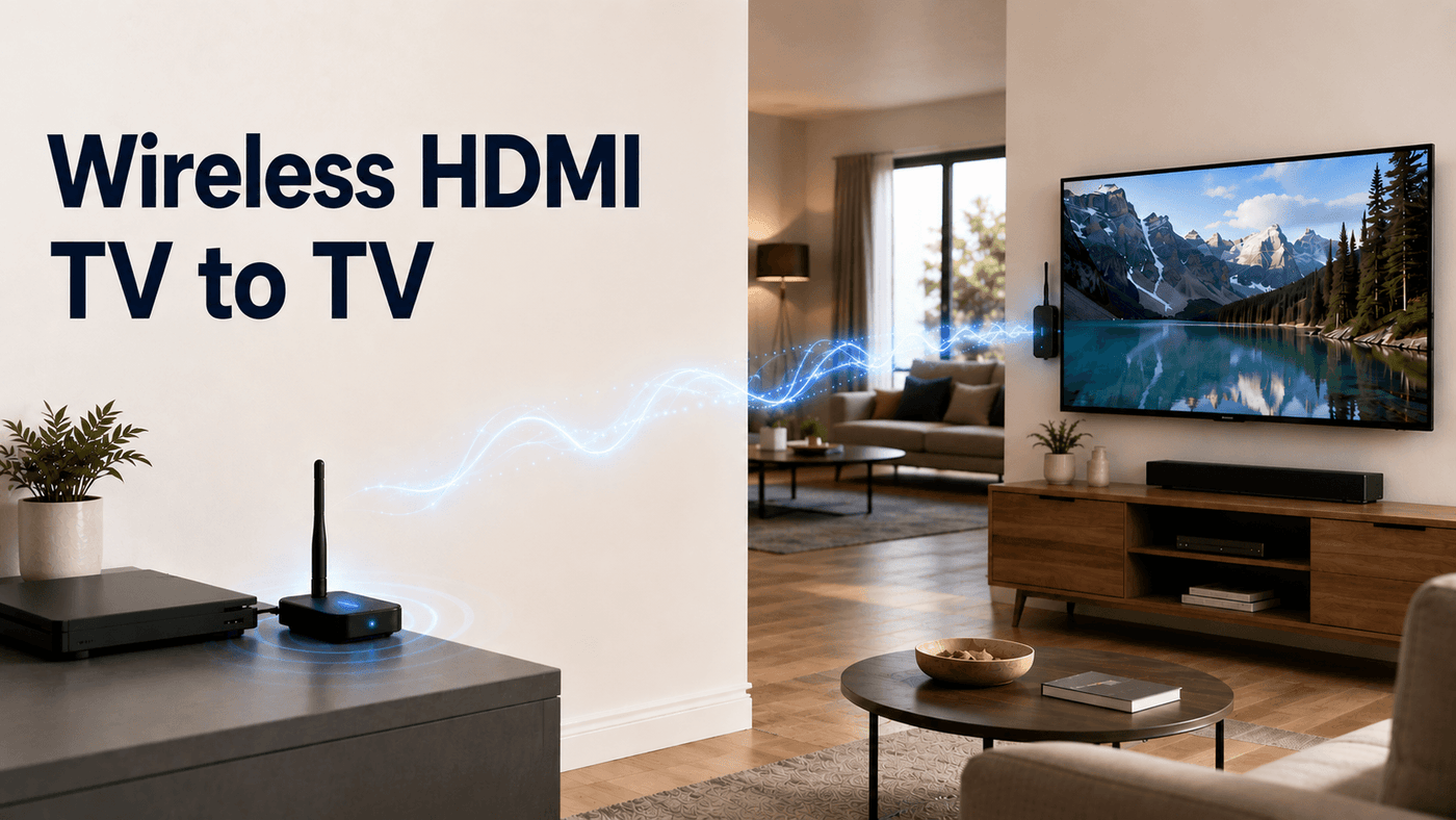 Wireless HDMI TV to TV: How does it work? What do you really need ...