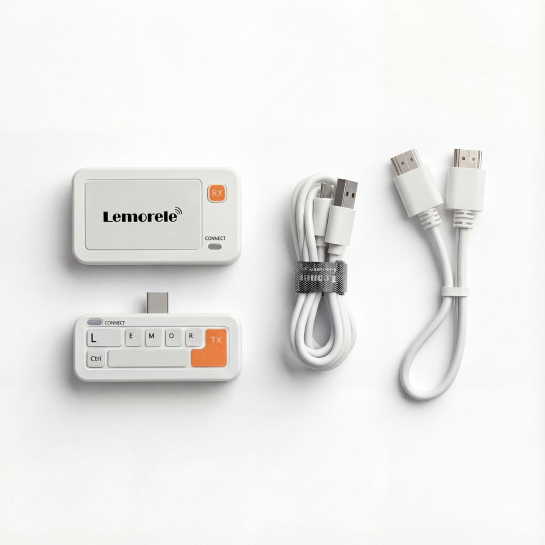 Lemorele P400 Wireless HDMI Transmitter and Receiver Kit | 1080P HD St ...