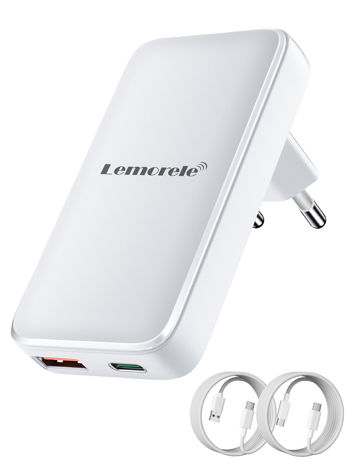 Lemorele Ultra-thin PD charging head 65W-white