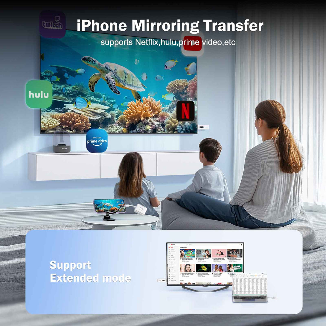 LEMORELE™ P300 | Transmisor y receptor inalámbrico HDMI 