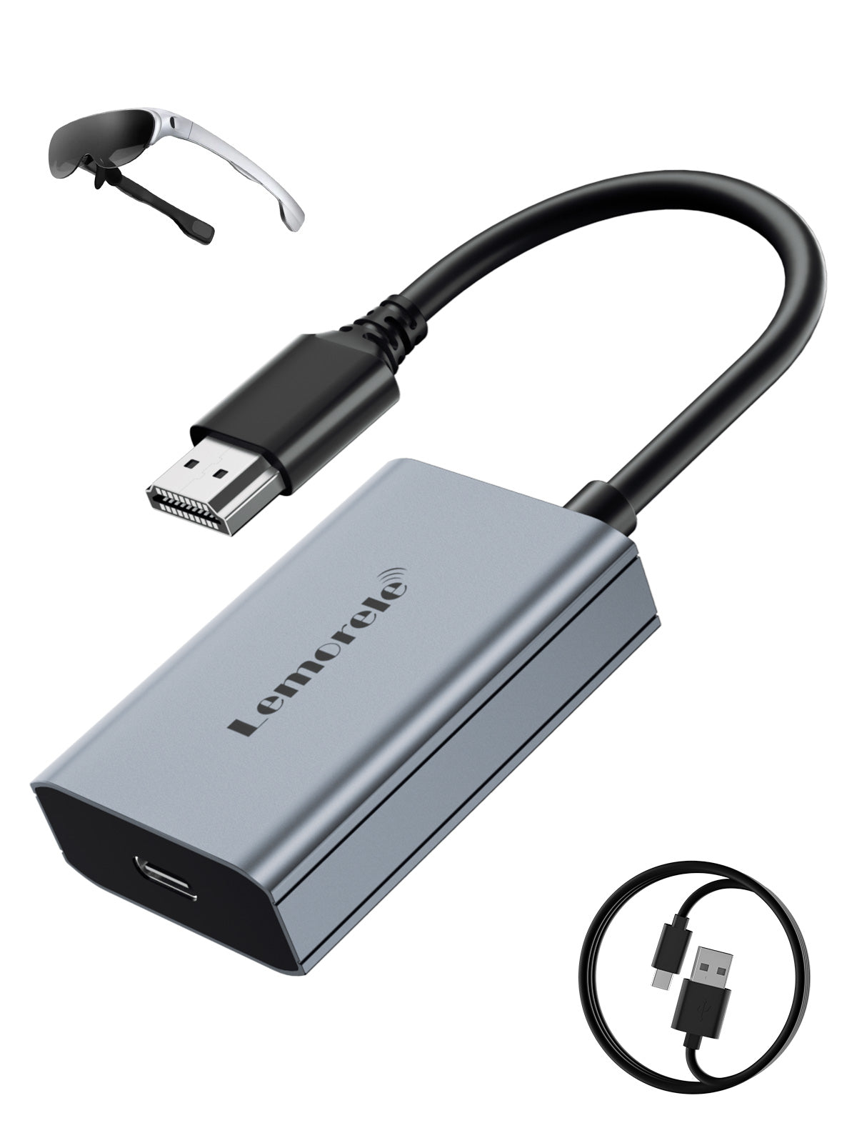 Lemorele  HDMI TO USB C adapter