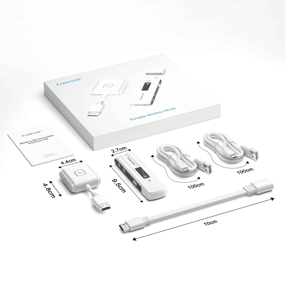 LEMORELE™ P300 | Transmisor y receptor inalámbrico HDMI 