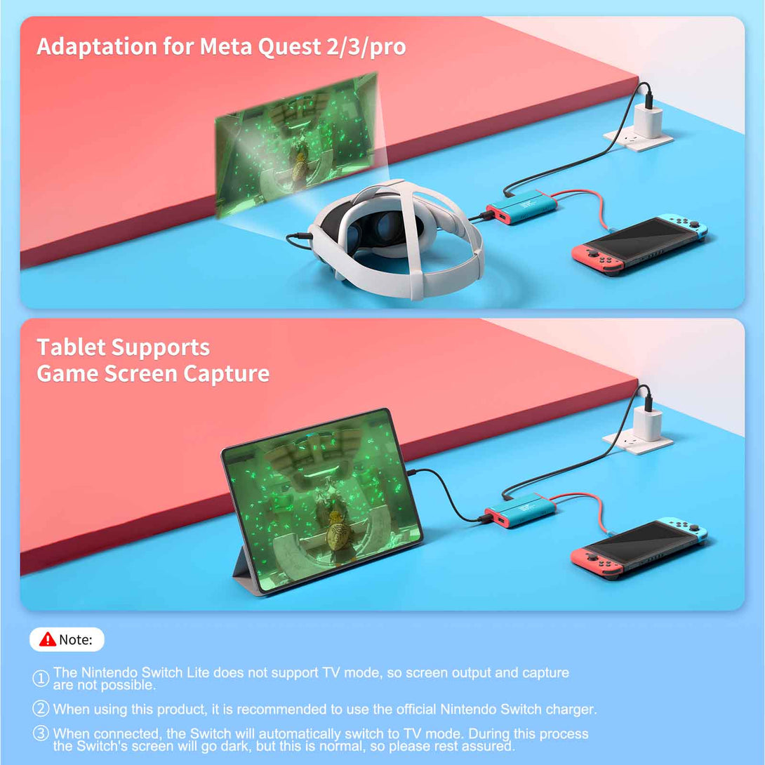 LEMORELE™ AC08 | 1080P Capture Card with HDMI Loop-Out, USB-C/USB-A, 100W PD Charging, Switch Dock Alternative