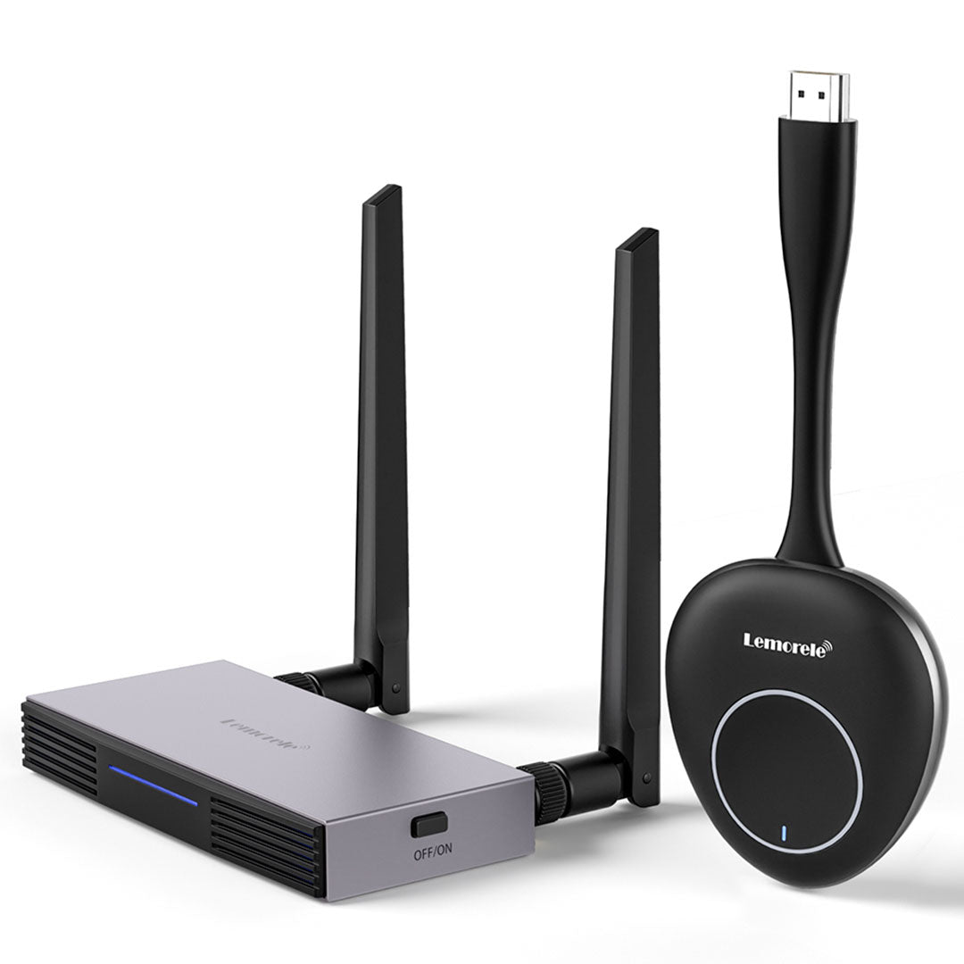 Trasmettitore e ricevitore wireless HDMI 4K Lemorele