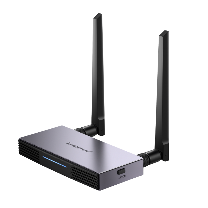 AIMIBO Trasmettitore HDMI Wireless Con 2 Ricevitori - Fino a 4 Display a 50 M, Streaming Video 1080p a 60 Hz - Adattatore Wifi per Laptop, PC, su più HDTV, Monitor