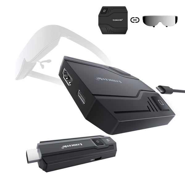 Lemorele P30 HDMI/USB-C Wireless Kit | AR Glasses Support