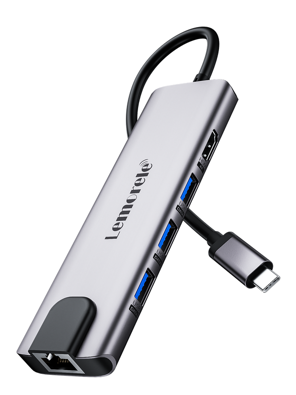 Lemorele USB C Hub  9 in 1【TC39-SEpanda】