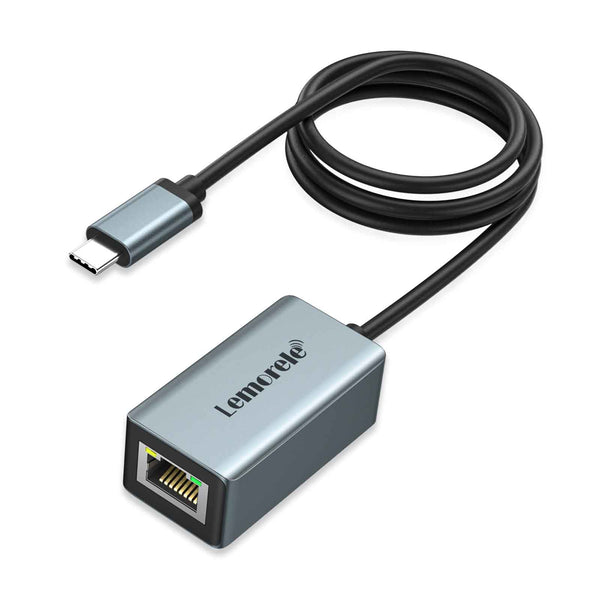 LEMORELE™  TC48 |  USB C to Ethernet Adapter