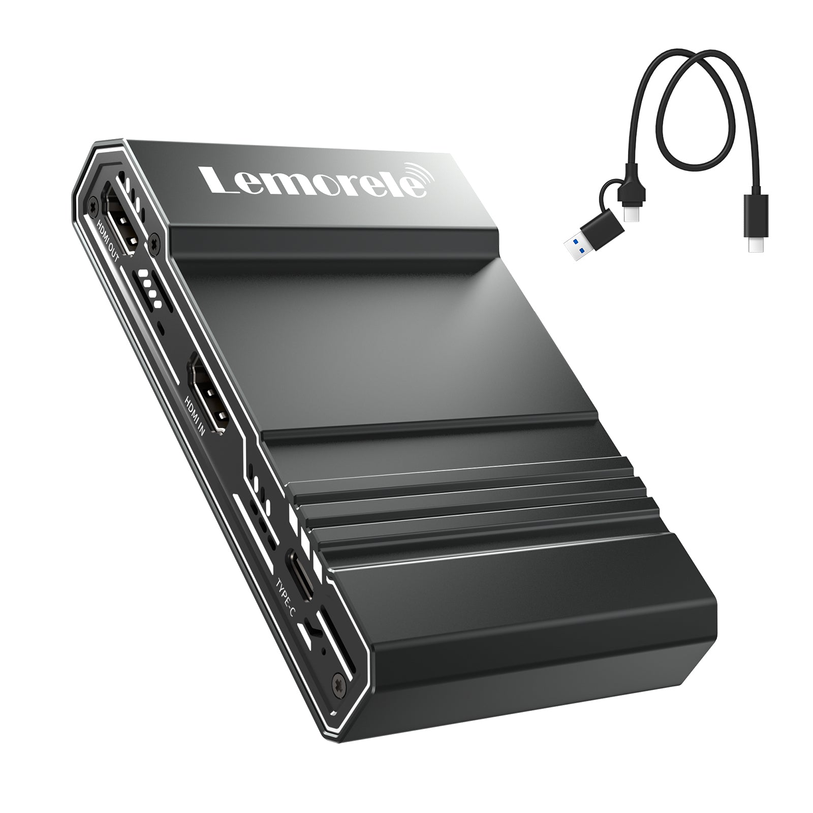 Lemorele AC09 HDMI to USB Capture Card for OBS Streaming
