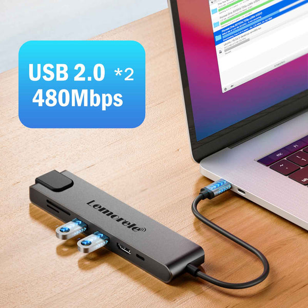 LEMORELE™  TC25 | 7 in 1 USB-C Hub