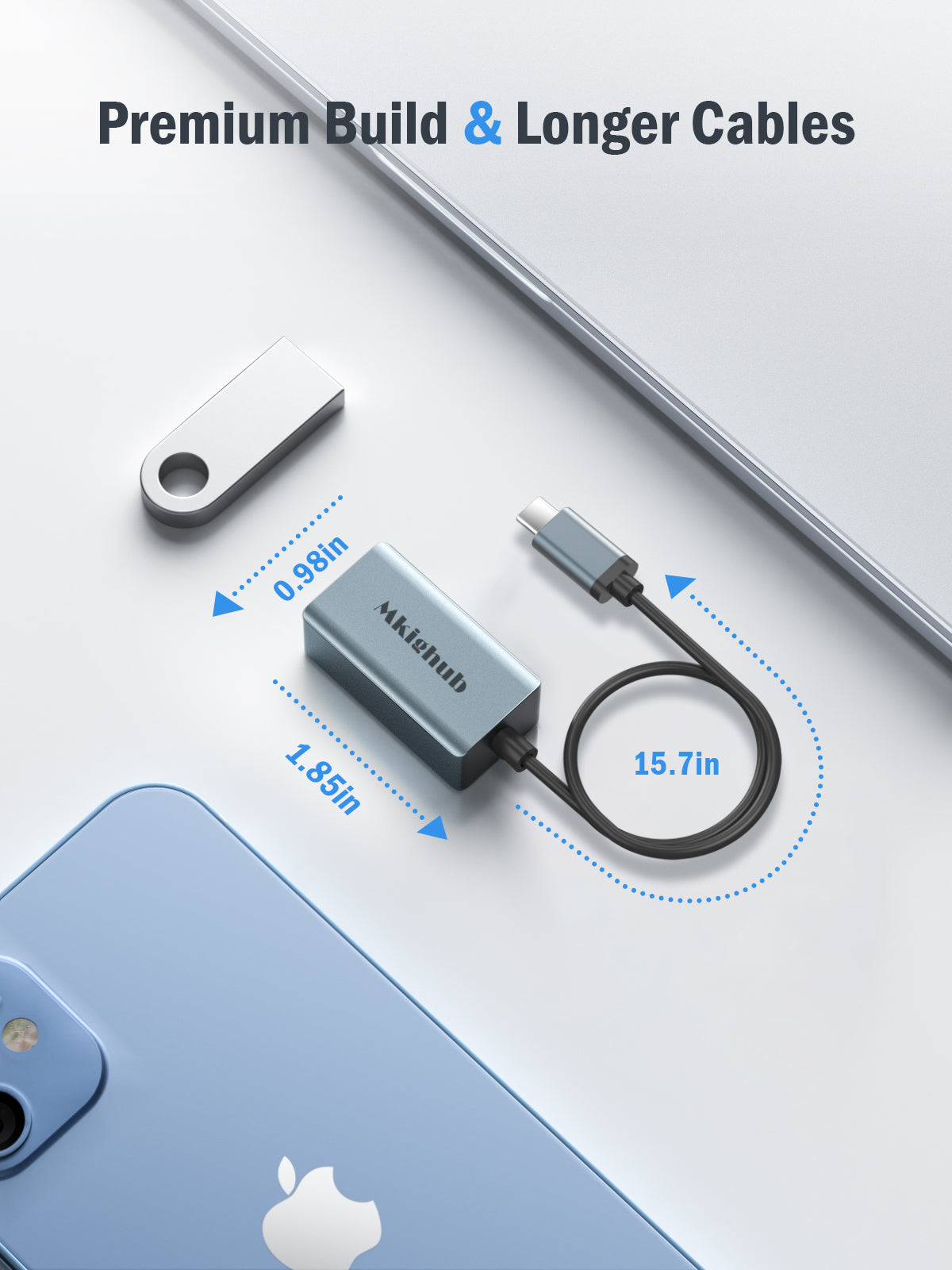 Lemorele USB C to Ethernet Adapter 【#TC48】